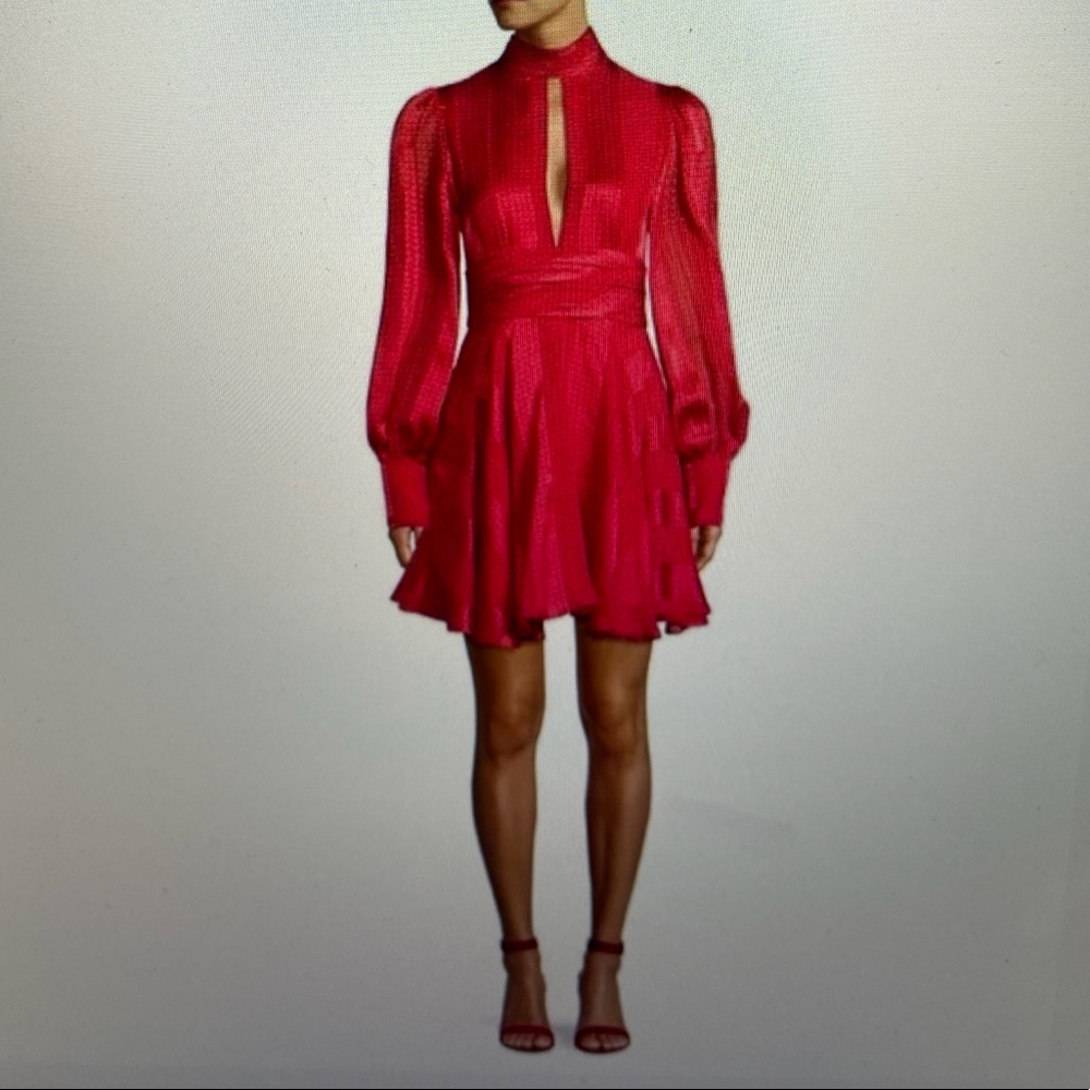 Brand: Alexis; Size: 0 (XS); Length: Short; Color: Red